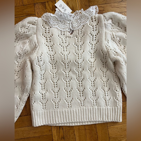 New -Sea
Patrizia Lace Combo Sweater - Picture 8 of 14